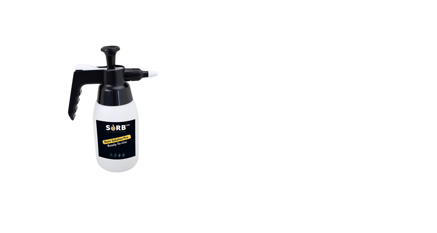 <b>Stain Solution Pro Ready-To-Use 1 L</b> <br>Application: Everywhere where chemical liquids have dried!